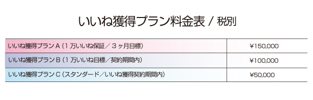 料金表2